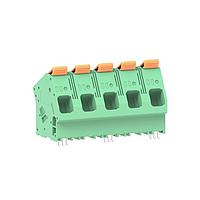 Molex 224935-0005 Fixed Terminal Blocks 15.00mm Pitch Lever Activated Fixed Mount PCB Term Block 35 Entry LF Term 5 Ckt