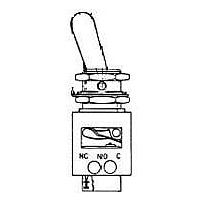 Honeywell 62AT11-82G 토글 스위치 SPDT 2POS T2형 단자 잠금 레버 토글 스위치