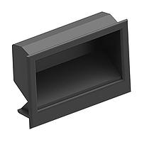 Essentra Components 074 Conduit Fittings & Accessories Pulls, Cover, Flush Snap-In - 0.8-1.4mm TH Panel