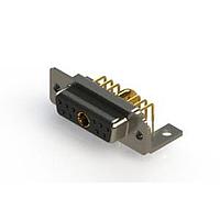 EDAC 630-11W1240-4N4 Mixed Contact D-Sub Connectors Right-angle Power Combo D-Sub Connector