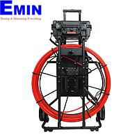 Qyteco QY6698 Dual Reel Compact Sewer Cameras (13.3" 39mm Camera, 1920*1080, 130M 9mm Cable)