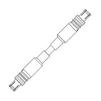 Molex 89761-6760 RF Cable Assemblies MCX STR MCX STR PLG 6"CBL ASSY RG316