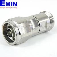 Fairview Microwave SM8224 Low PIM 4.1/9.5 Mini DIN Female to N Male Adapter (6 Ghz)