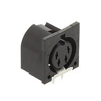 Đầu nối C-DIN 04 chân cái góc phải có chốt khóa AMP Connectors - TE Connectivity 5211508-1