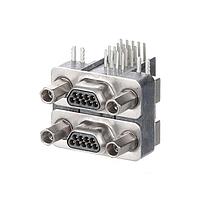 Đầu nối Micro-D D-Sub MICRO D PLG DUAL 18P góc phải Molex 83619-9003