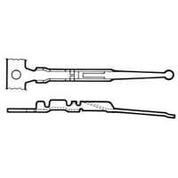 Đầu nối MIL Spec hình chữ nhật LOẠI CR TIẾP XÚC HOẠT ĐỘNG AMP Connectors - TE Connectivity 66555-2