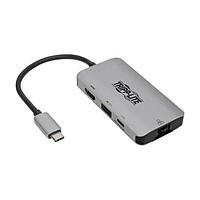 Tripp Lite U444-06N-H4GUSC USB Type-C to Ethernet, HDMI, PD Charging, USB 3.1 USB3.1 C TO 4KHDMI/USBA/GBE/PD