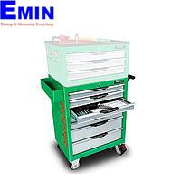 Tủ đựng dụng cụ 7 ngăn TOPTUL GCAJ0014 (229 chi tiết; Xanh lá)