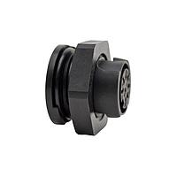 Amphenol Tuchel C091 31G105 209 5 U コネクタ メスレセプタクル、クイックロック、サイズM16、5接点、金メッキ接点、5B配列、六角ナット