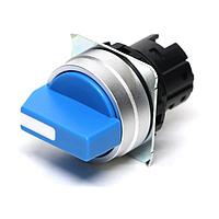 Công tắc xoay Xanh dương 3 vị trí Kim loại chải Omron Automation and Safety A22NZ-3MM-NAA