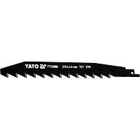 Lưỡi cưa kiếm cắt gạch bê tông nhẹ YATO YT-33960 (2TPI, 215mm)