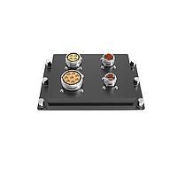 Bộ chuyển mạch Ethernet quản lý 12 kênh Bộ chuyển mạch Ethernet chắc chắn Amphenol Aerospace CF-020400-076