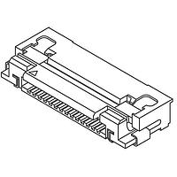 Molex 52892-2233 Board Mount 0.5 FFC ZIF 22Ckt Sn-Ag-Bi