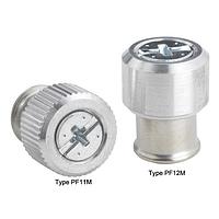 Phụ kiện lắp đặt PF12 có ren trong, thép đen PEM PF12M-M3-0BL