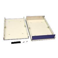 Dụng cụ FR ABS có đầu nhôm 11,1x7,87x1,58" Màu xám Hammond Manufacturing 1598HGY