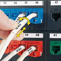 Panduit R100X150X1J Wire Labels & Markers Laser Printable Turn Tell Polymer, 1.0