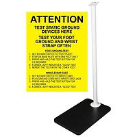 SCS 770032 Testers Foot Plate And Stand, For Combo Tester
