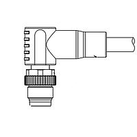 Same Sky (formerly CUI Devices) CDM817-06A-01MRA-3M-67 직선형 수 플러그 블런트 컷 케이블 6핀 30V 1.5A 나사 구리 합금x 1.0 3M 26 AWG