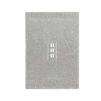 Bộ Đế Cắm & Bộ Chuyển Đổi Khuôn In Thép Không Gỉ QFN-42 Chip Quik IPC0128-S