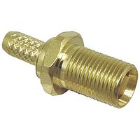 Đầu nối MCX Fml Bulkhead Gắn sau Hàn cốt, RG-174 Linx Technologies - TE Connectivity CONMCX005