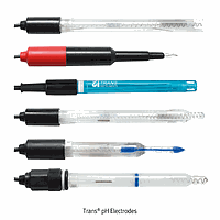 Điện cực kết hợp pH, Thủy tinh, cho nhiệt độ cao 0~14pH, -5~130℃ Trans TR.PG05