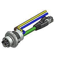 Cáp Ethernet / Cáp Mạng ENP-17-1-FSPBU2PEDST4-V4-45S-RS8.33-2/2/G6/250/034 Amphenol CONEC 57-02839