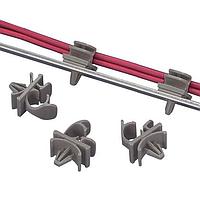 Panduit LWC38-H25-C Mount Latching Wire Clip Push Mount .38
