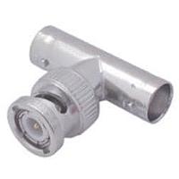 Bộ chuyển đổi RF - Tee cắm BNC (đực), ổ cắm (cái), ổ cắm (cái) HUBER+SUHNER 43_BNC-75-0-1/133_NE