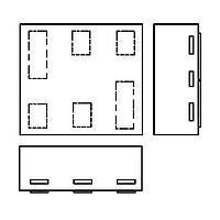 MOSFET Tín Hiệu Nhỏ N-Kênh FET Tín Hiệu Nhỏ 0.25A 20V 2-trong-1 Toshiba SSM6N37CTD(TPL3)