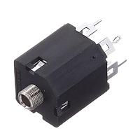 Amphenol Audio ACJS-MV35-5 ຕົວເຊື່ອມໂທລະສັບ 1/8"VERT CHASIS CONN MNT Needle CONT