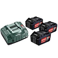 Bộ 3 pin Lion 5.2 Ah METABO BASIC SET 3 X 5.2 AH (5.2 Ah)