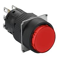 Công tắc tiêu chuẩn IPB lò xo trả lại, hình tròn, màu đỏ, 24V, 1 NO/NC SCHNEIDER XB6EAW4B1P