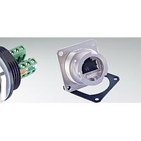 Đầu nối tròn RJ45-IP67 Cat.5e SqFlZnDc TBSHL có HRW Amphenol CONEC 17-111134