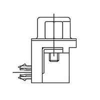 Đầu nối D-Sub mật độ cao Dsub, tín hiệu dập 3A, mật độ cao, thẳng qua lỗ PCB, chiều cao cao H=10.1mm, 15 chân cắm, mạ vàng Flash, chèn phía sau 4-40, khoảng cách ren 4-40 dài 12.7mm (0.500"), có khóa bảng 3.2mm (0.126") Amphenol Commercial Products L77HDEH15SOL2RM5G
