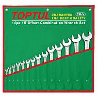 TOPTUL GAAA1404 콤비네이션 스패너 세트