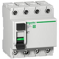 Aptomat chống rò dòng điện dư (RCCB) Residual Current, Multi9 GFP, 4P, 100A, loại A-SI, 300mA Square D M9R84491