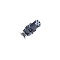 Amphenol LTW M8A-06PFFT-EE0001 Sensor Cables / Actuator Cables M Series Sensor Connector, Guided M8, Plastic, 1.5A, 06 pins, Female Connector, Female Contact, SMT 180