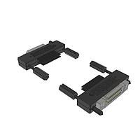 Samtec HQCD-030-24.00-TEU-SEU-1-B Micro Coax Ribbon Cable 0.50 mm Q Strip(R) Coax Cable Assembly