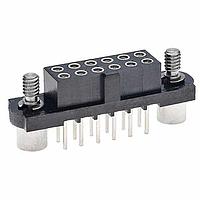 Harwin M80-4215005 Receptacle 25+25 WAY DIL VERT FEMALE HEX