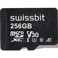 Thẻ MicroSD Thẻ microSD công nghiệp, S-30u, 128 GB, Flash 3D TLC, -25°C đến +85°C Swissbit SFSD128GN1AL1TO-E-7G-2B1-STD