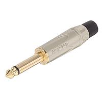 Amphenol Audio ACPM-KN-AU ປຸ່ມໂທລະສັບ 3.5MM MONO PHONE PLUG STRAIGHT NICKEL