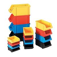 Flambeau 60B ກະຕ່າການເກັບແລະຕູ້ ກະຕ່າສີຟ້າ 4 1/4" x 4" x 1 1/2" (10.80 x 10.16 x 3.81 cm)