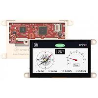 4D Systems gen4-uLCD-43DCT-SB-AR Transmissive 4.3" gen4 LCD 팩 for Arduino with gen4-uLCD-43DCT-SB, Arduino 어댑터 쉴드 + 케이블