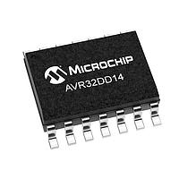 Microchip Technology AVR16DD14T-I/SL MCUs 16KB, 2KB RAM, 14p, 24MHz, MVIO, 12b ADC, ZCD, DAC, 2xUART, SPI, TWI
