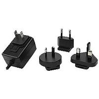 CUI Inc SMM12-15-KB-MUB Wall Mount AC Adapters ac-dc, 15 Vdc, .80A, SW, multi-blade, no blades, micro USB, level VI, MED, black