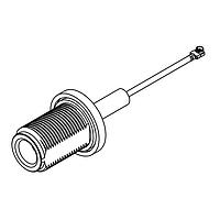 Molex 73419-4400 RFケーブルアセンブリ CABLE ASSY Nジャック IP68 UFL RG178