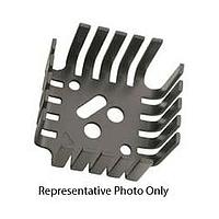 Aavid 552703B00000G Component Square Basket Heat Sink for TO-3, Horizontal, Black, 45.21x45.21x11.94mm
