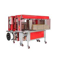 Transpak TP-702CCQ 골판지 3면 번들 스퀘어링 및 스트래핑 시스템 (1-32kg)