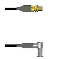 Amphenol Custom Cable Q-3000U000D009i RF 케이블 어셈블리 SMA-SJB/HDBNC-RP LMR19 9I