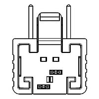 Phụ kiện SRCA 1,27 2 F 1-KS I2426 137 E1 094 1,07 ERNI - TE Connectivity 484636-E
